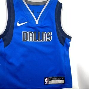 Nike Blue and Gray Dallas Kids Jersey